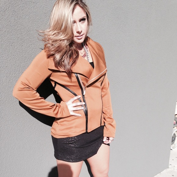 Camel jacket