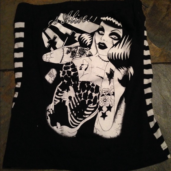❌Sold in a bundle❌ Black tube top