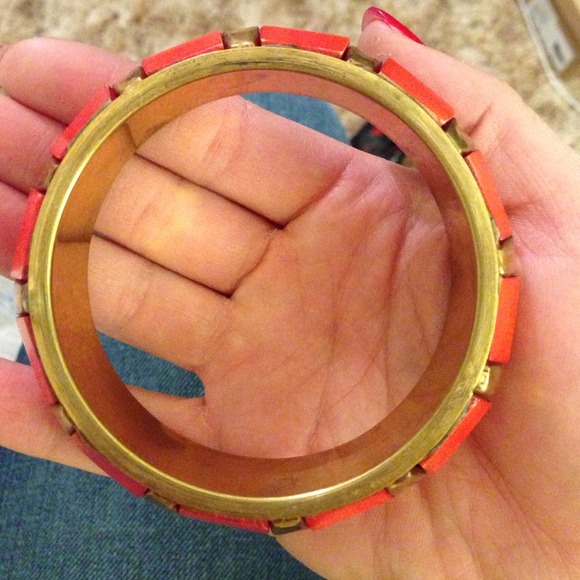 X GIFTED X Orange & gold bangle - Picture 3 of 4