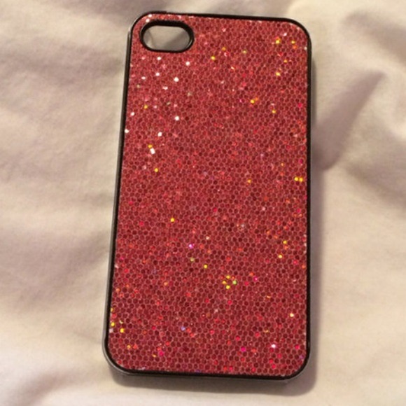 Red sparkly iPhone 4/4s case