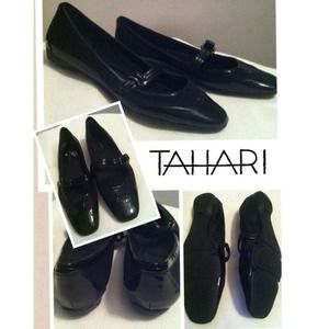 TAHARI Mary Jane flats