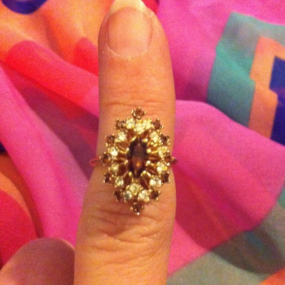 #🚫#SOLD#🚫# Gold cocktail ring