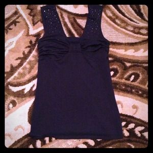Navy blue express tank