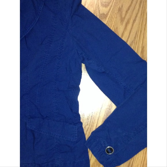 Bundled🚫Ruched blue blazer - Picture 4 of 4