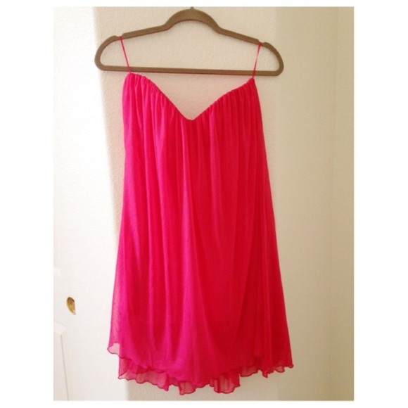 ASOS Strapless Dress In Mesh Size: 10 - Picture 2 of 2