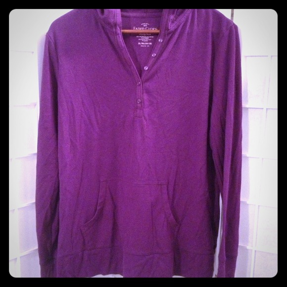 SALE❗️Purple thermal with Hood