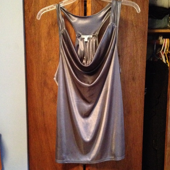 NWOT Silver top