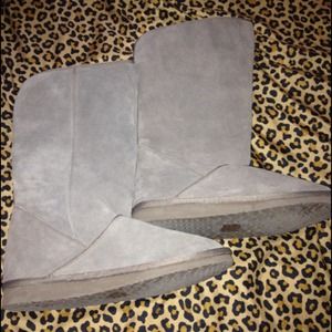 Easy Spirit Abatisoh Faux Fur Boots Grey