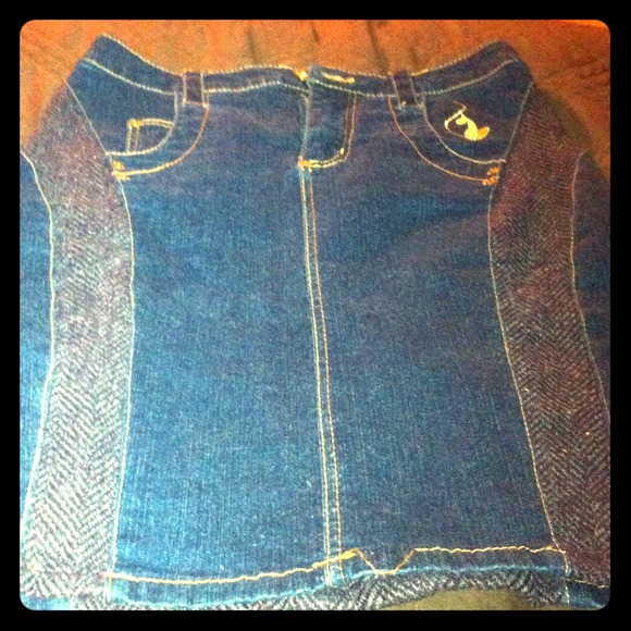 Jean skirt