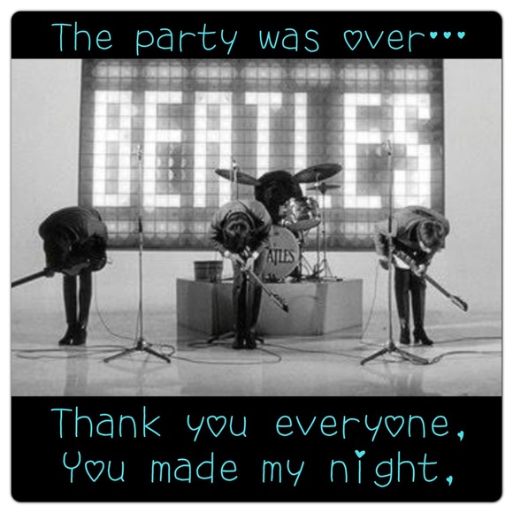 Thank you for joining the party!