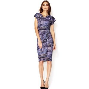See by Chloe Printed Jersey Crossover Dress (XS)