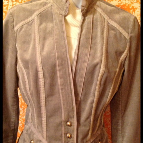 ♥BUNDLE Sold*♥***WHBM  gray velvet