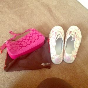 Coach PINK set!!