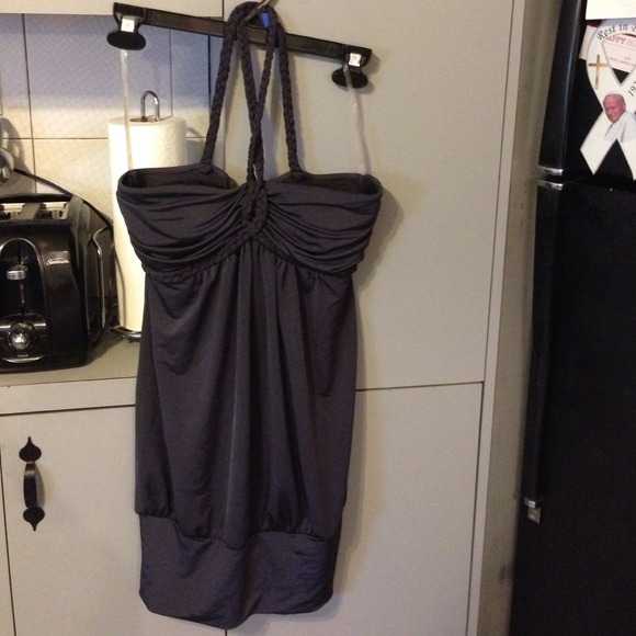 Grey top or dress like new worn once