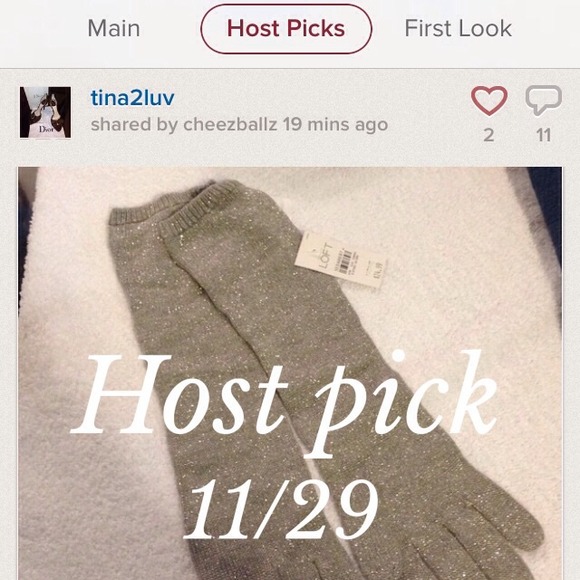 🎉Host Pick🎉Brand new LOFT glove