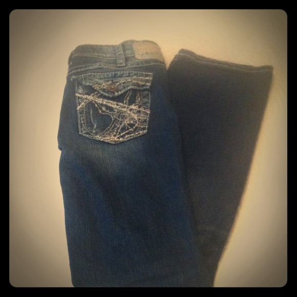 Silver jeans