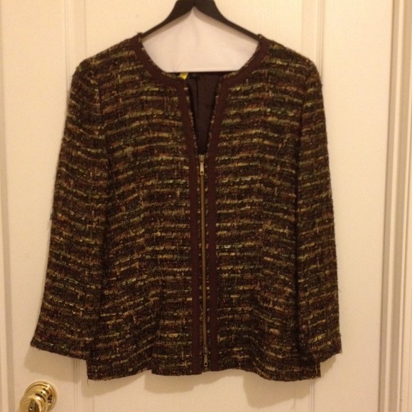 Brown dress jacket
