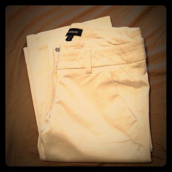 Bebe viscose and cotton pants