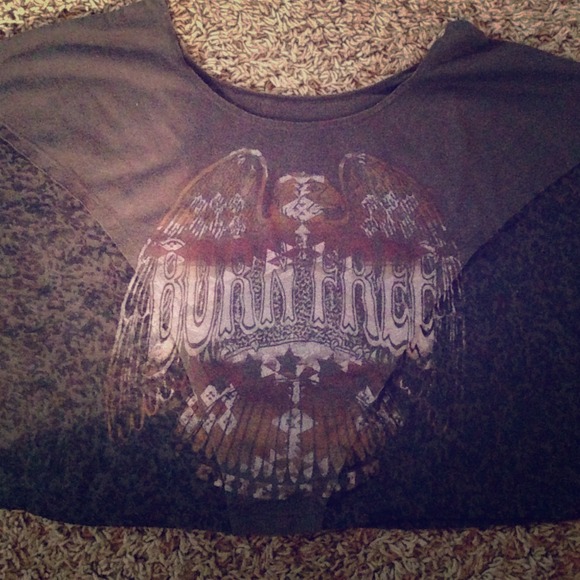 "Born Free" crop top.