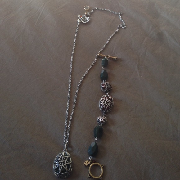 Lucky brand necklace and bracelet