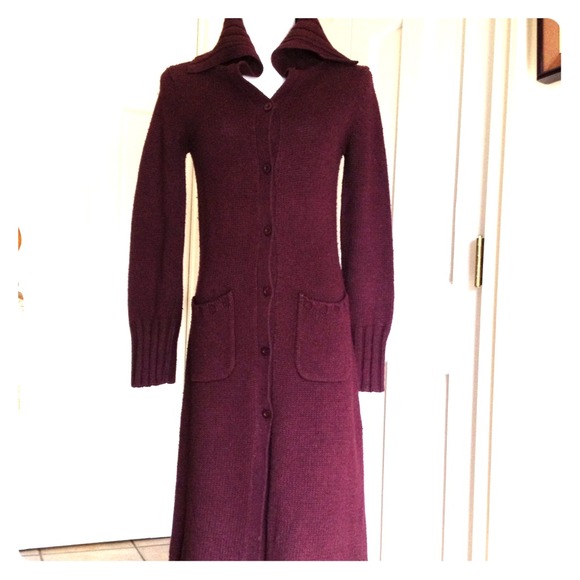 Rubbish Sweaters - Purple sweater cardigan/coat