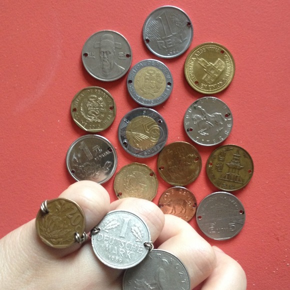 HOLD wire wrap coin ring - Picture 3 of 4