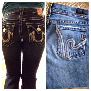 True Religion and Citizen of Humanity denim