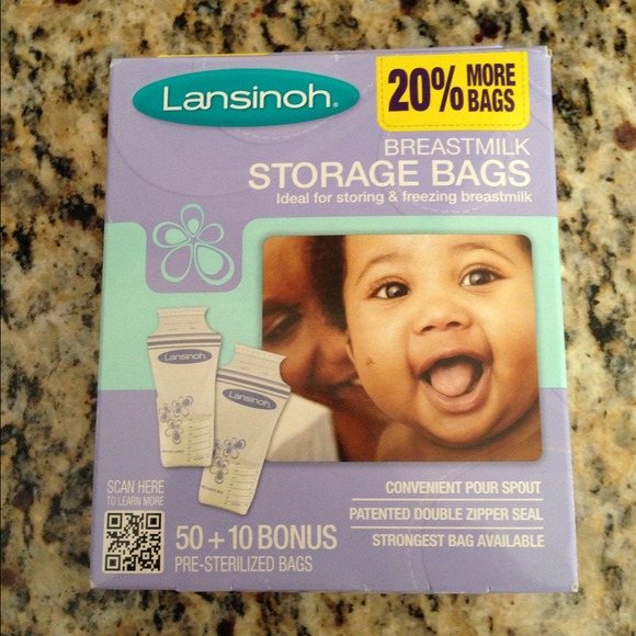 ❌SOLD❌Lansinoh milk storage bags