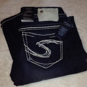 *BRAND NEW* Silver Jeggings W28/L29