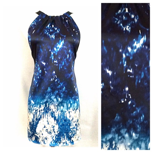 Tahari  Tops - NWOT Watercolor Blue Tahari Blouse