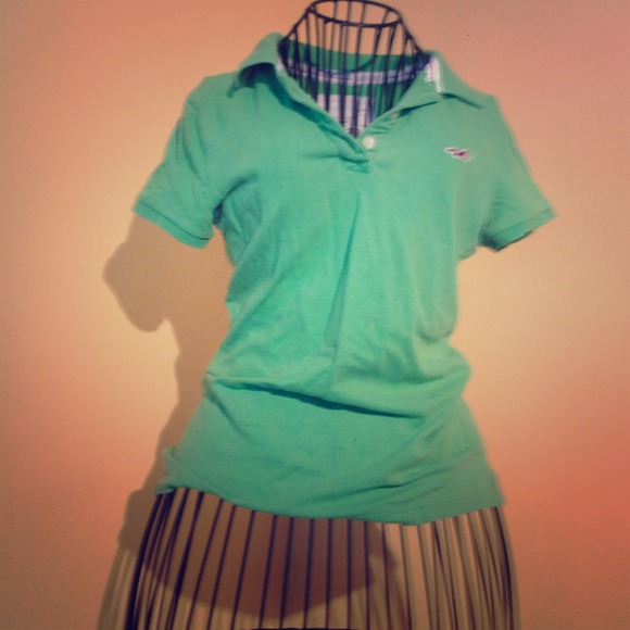 Light Green Hollister Polo