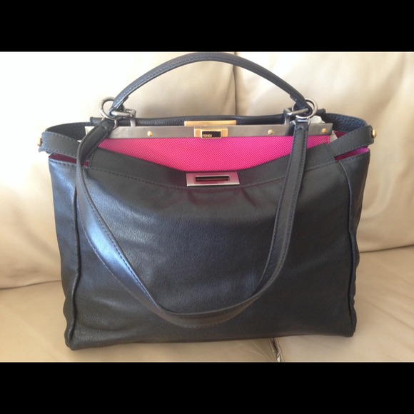 Fendi peekaboo tote, large