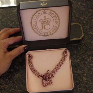 Bundle Pink Juicy Couture neckless and bracelet