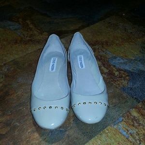 Beige with gold studs