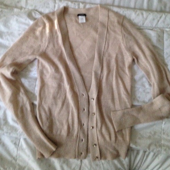 J Crew sparkle cardigan