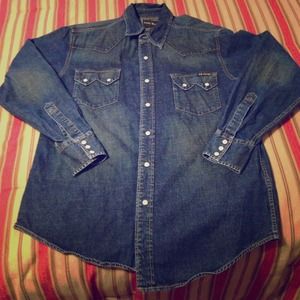 ⬇️Mark Down- Lucky Brand Denim shirt