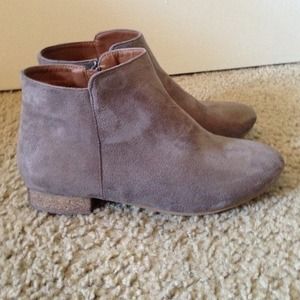 Really Cute Suede Booties