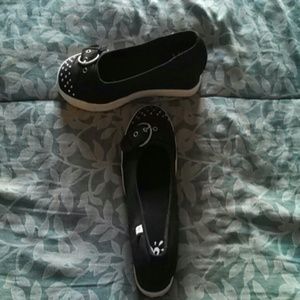 Punk rock girl wedges