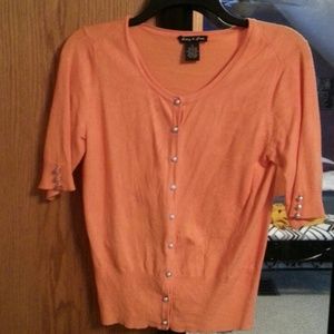 Orange Cardi