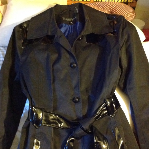 Via Spiga Black Jacket ~Water Repellent~ XLarge