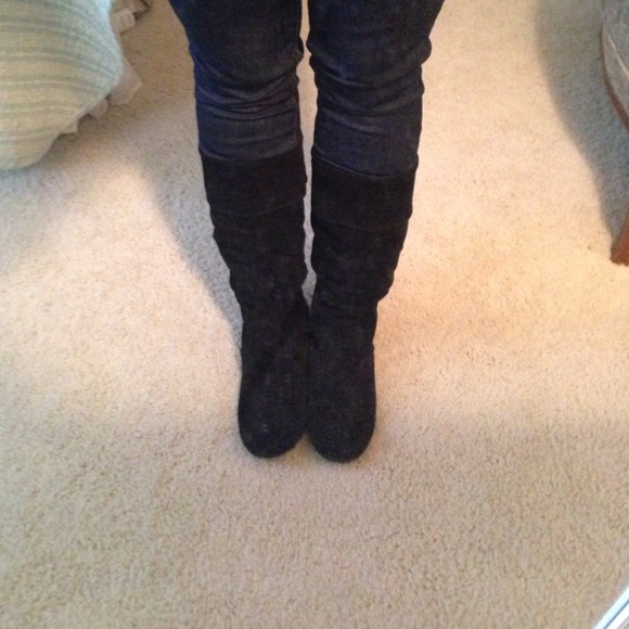 Steve Madden black Bonanza boots - Picture 2 of 3