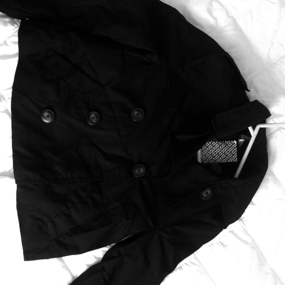 H&M double breasted coat