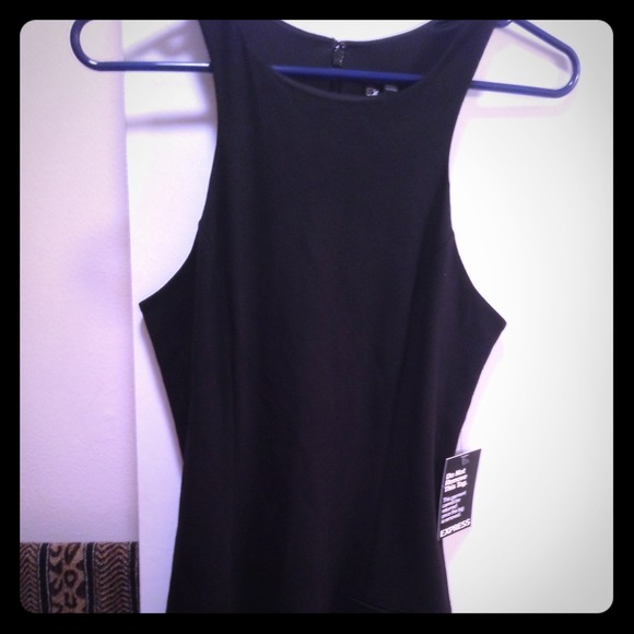 Express black dress