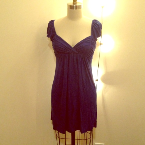 Royal Blue Jersey Top