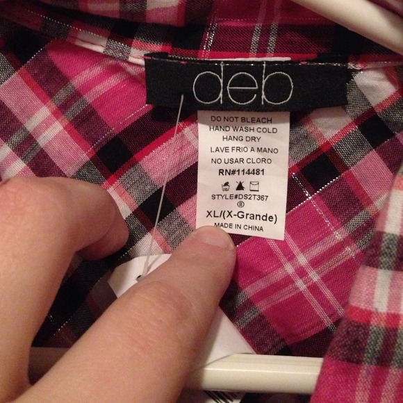 Plaid button down shirt - Picture 2 of 4