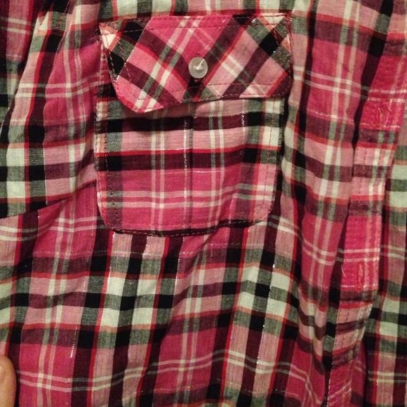 Plaid button down shirt - Picture 3 of 4