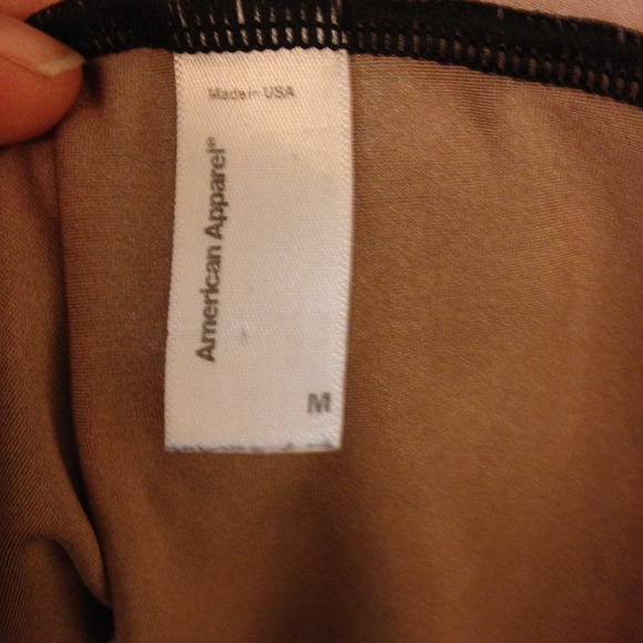 American apparel nude and lace dress - Picture 3 of 3