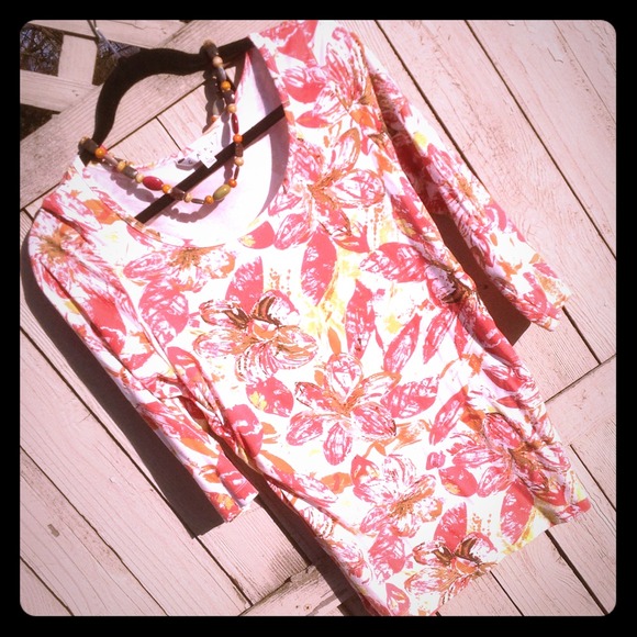 CAbi 3/4 sleeve shirt