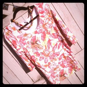 CAbi 3/4 sleeve shirt