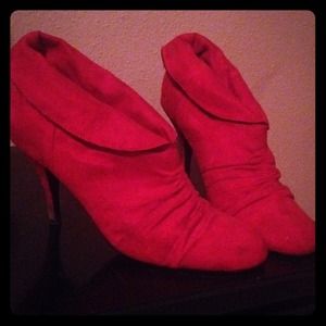 Red booties